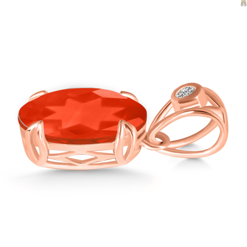 Red Onyx Pendant ROX-RDP-745-V-LOOP.