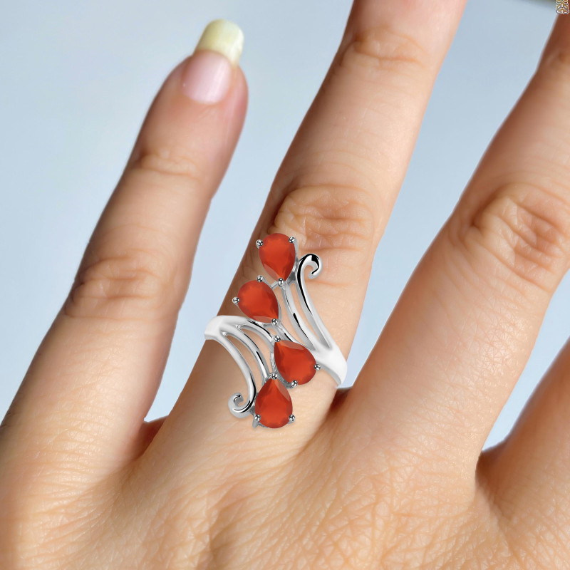 Red Onyx Ring ROX-RDR-2080.