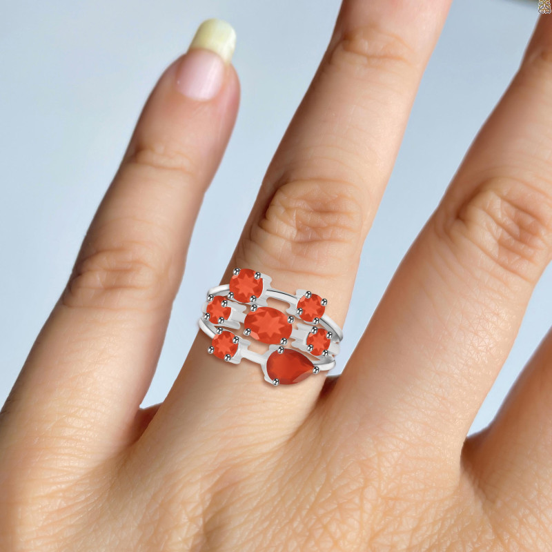 Red Onyx Ring ROX-RDR-2087.