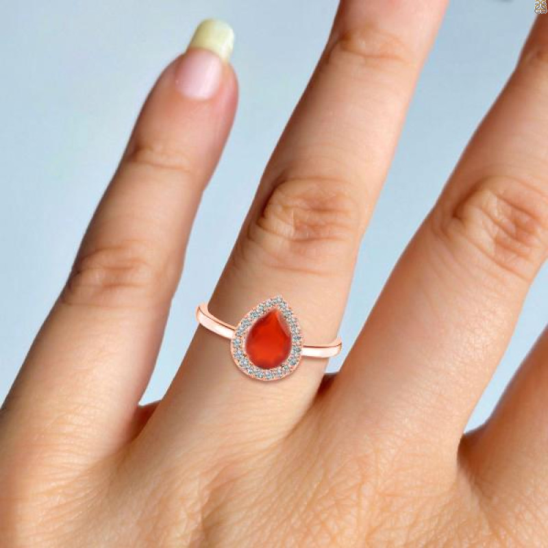 Red Onyx Ring ROX-RR-401.