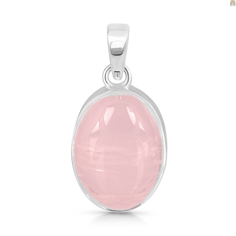 Rose Quartz Pendant-SP RSQ-1-178