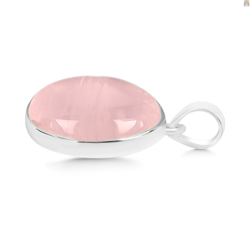 Rose Quartz Pendant-SP RSQ-1-178