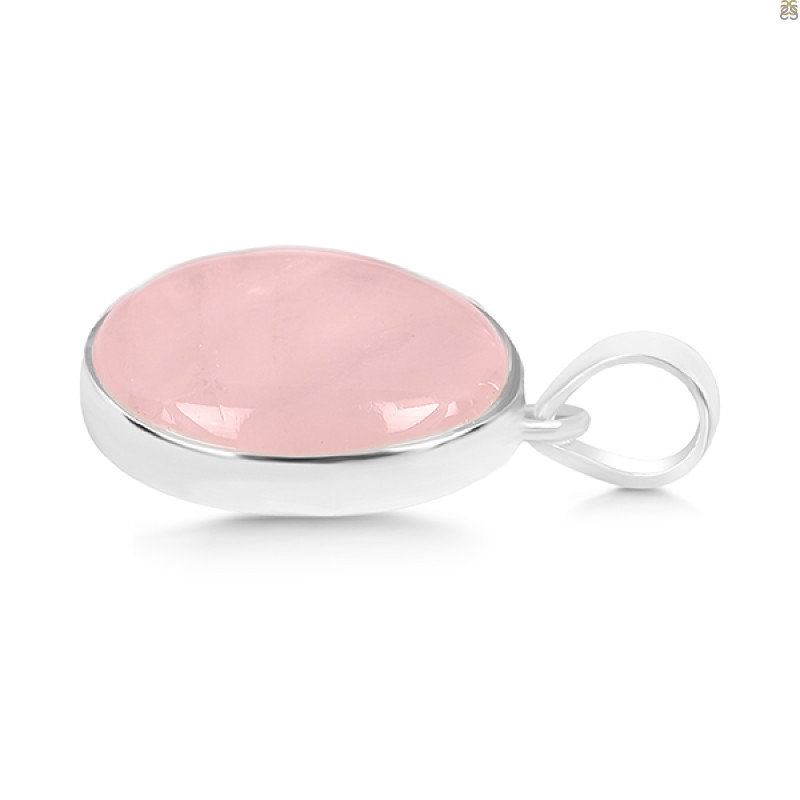 Rose Quartz Pendant-SP RSQ-1-179