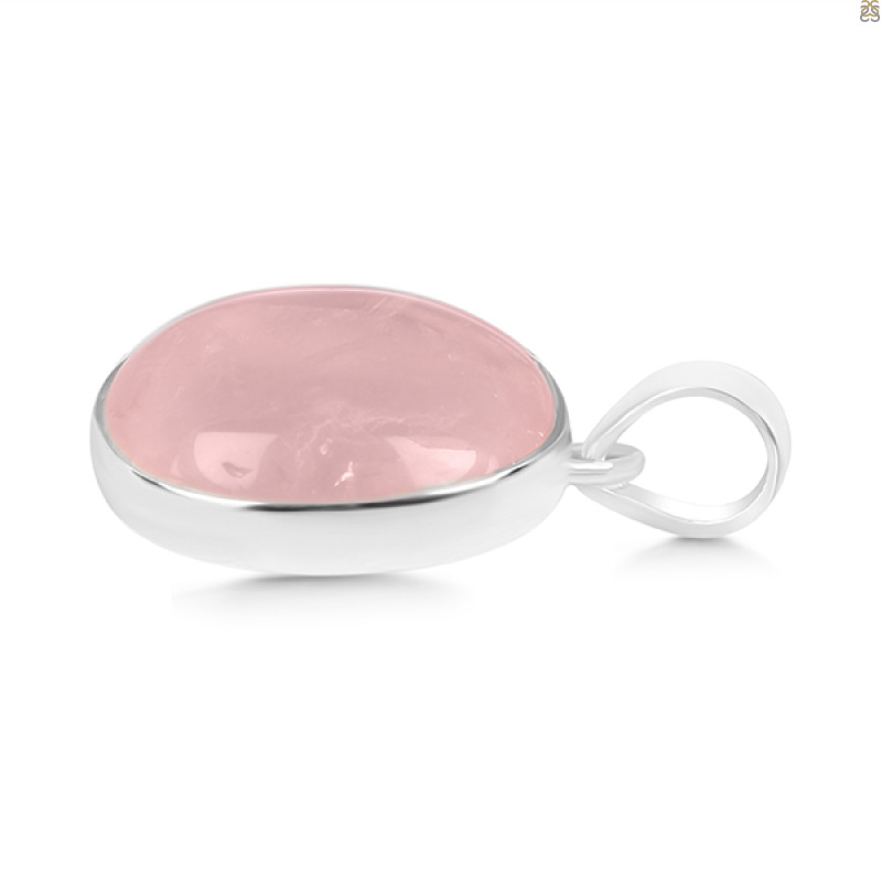 Rose Quartz Pendant-SP RSQ-1-180