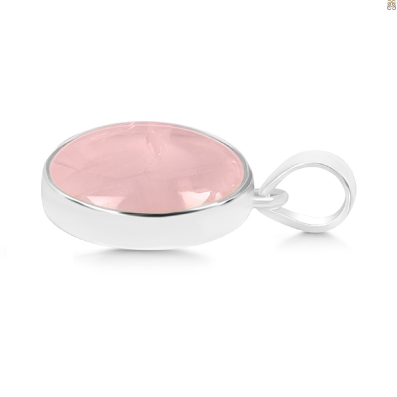 Rose Quartz Pendant-SP RSQ-1-183