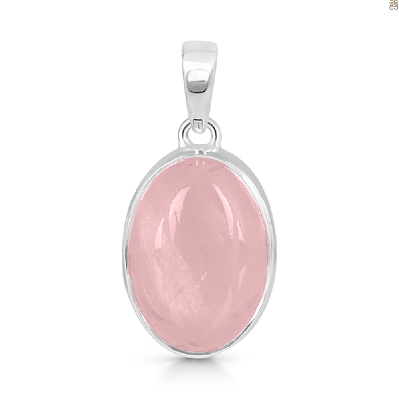 Rose Quartz Pendant-SP RSQ-1-188