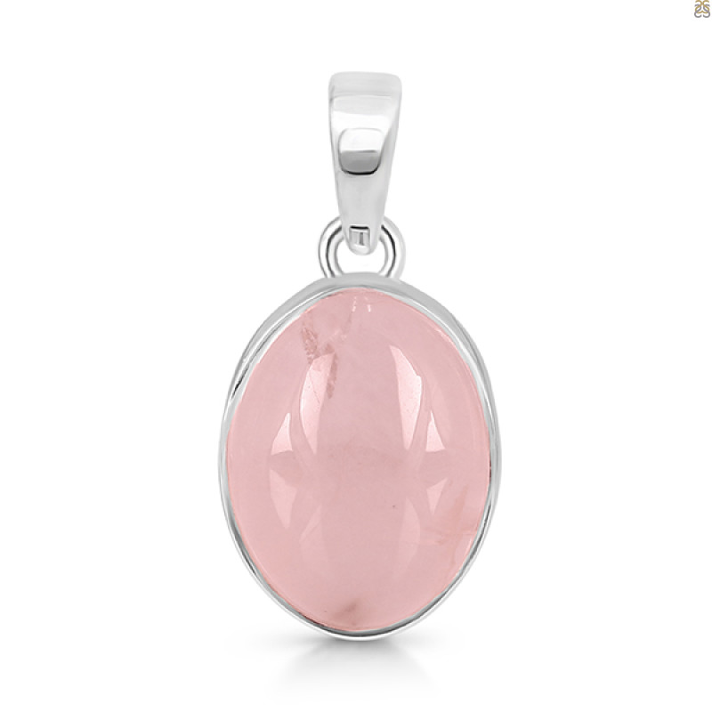 Rose Quartz Pendant-SP RSQ-1-203