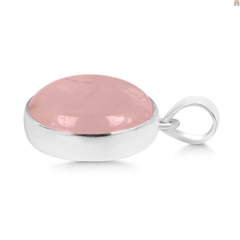 Rose Quartz Pendant-SP RSQ-1-203