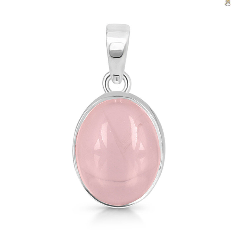 Rose Quartz Pendant-SP RSQ-1-205