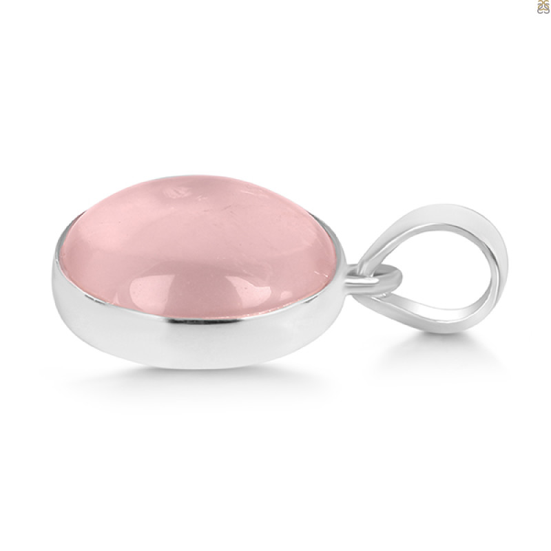 Rose Quartz Pendant-SP RSQ-1-205