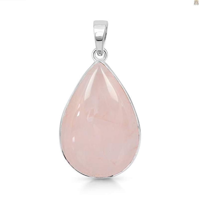 Rose Quartz Pendant-SP RSQ-1-296