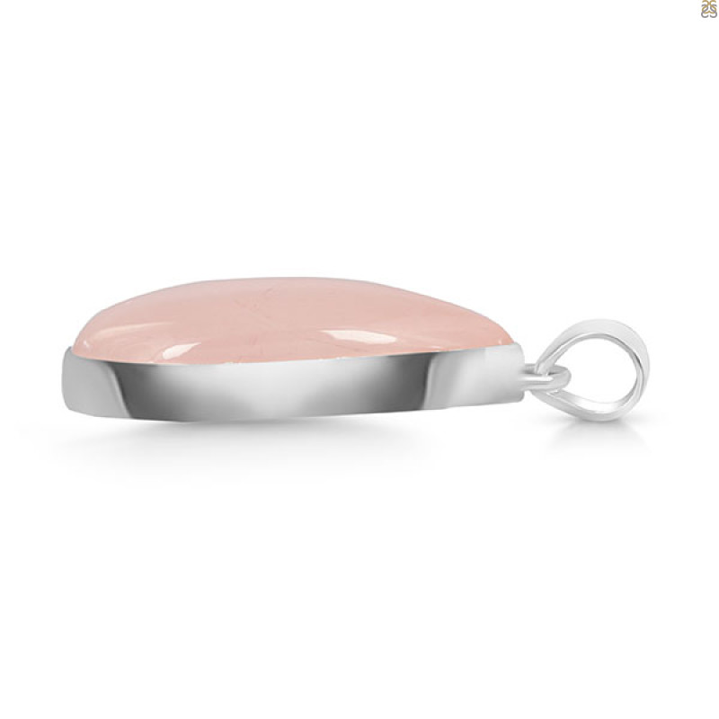 Rose Quartz Pendant-SP RSQ-1-296