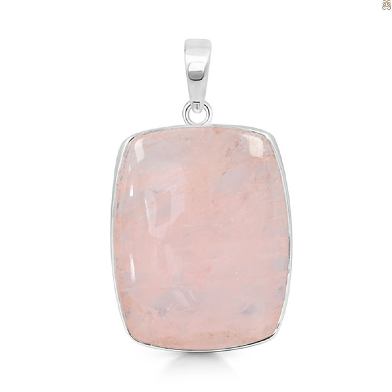 Rose Quartz Pendant-SP RSQ-1-298