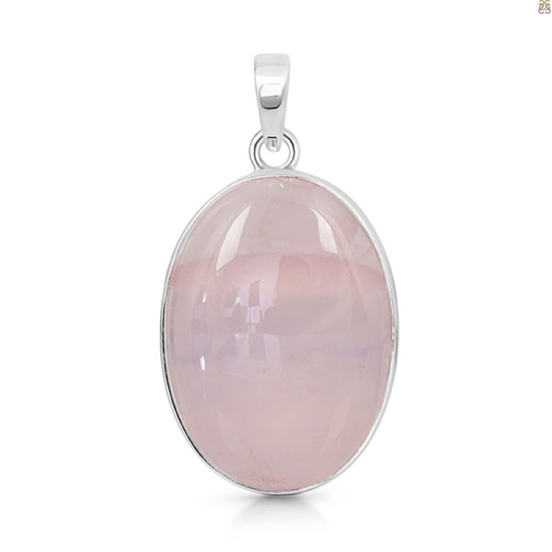 Rose Quartz Pendant-SP RSQ-1-327