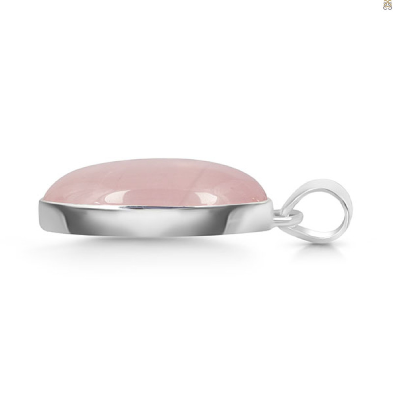 Rose Quartz Pendant-SP RSQ-1-327