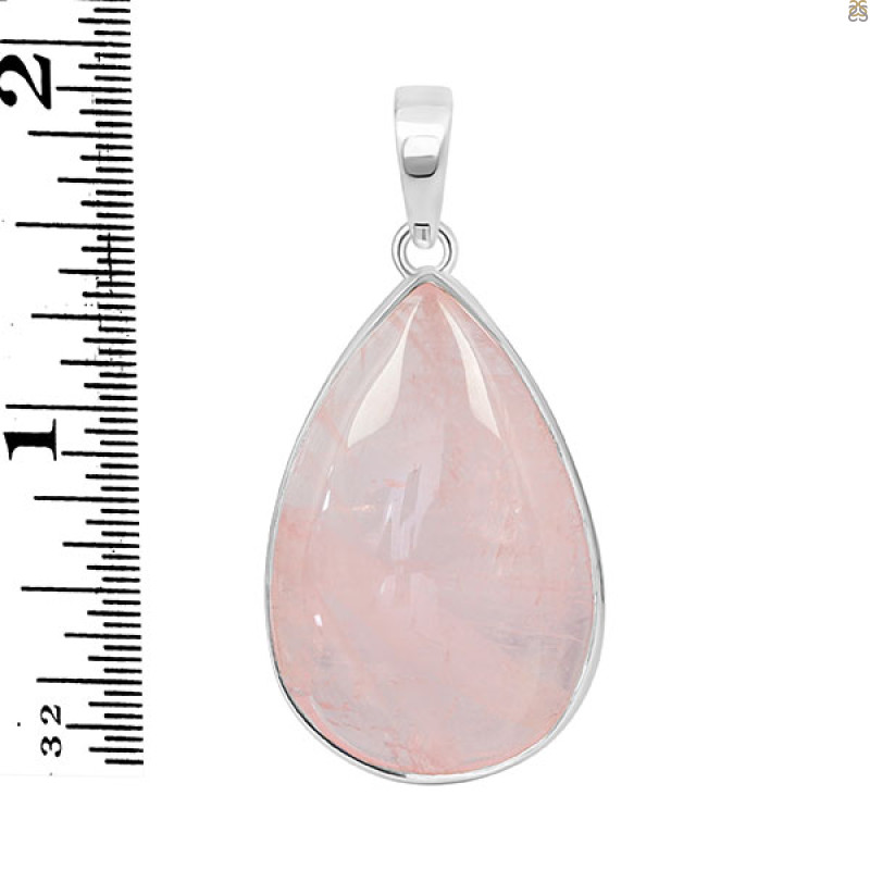 Rose Quartz Pendant-SP RSQ-1-330