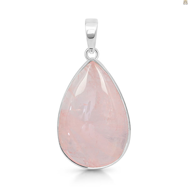 Rose Quartz Pendant-SP RSQ-1-330