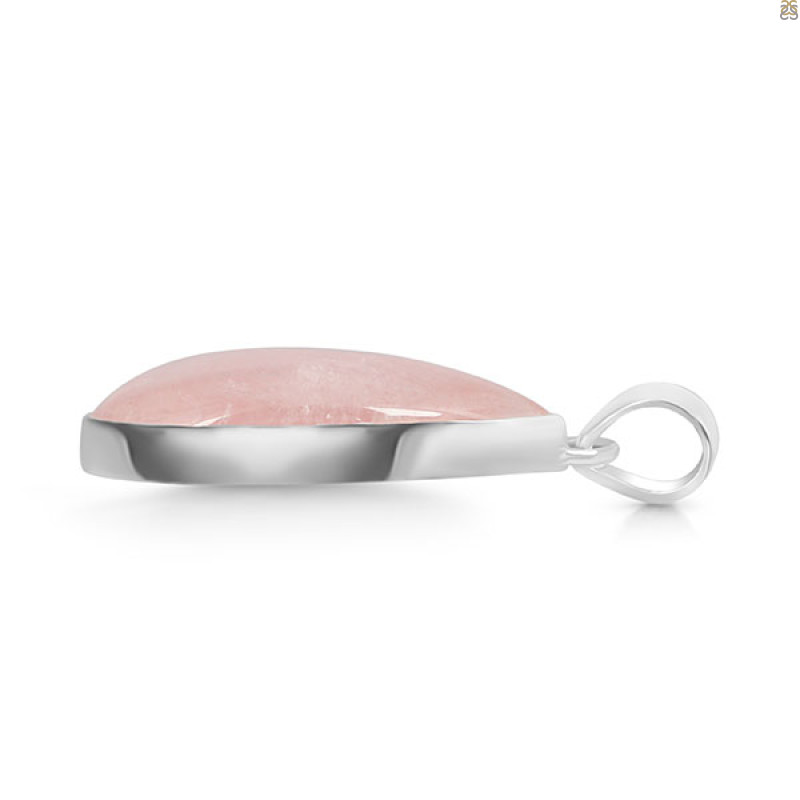 Rose Quartz Pendant-SP RSQ-1-330