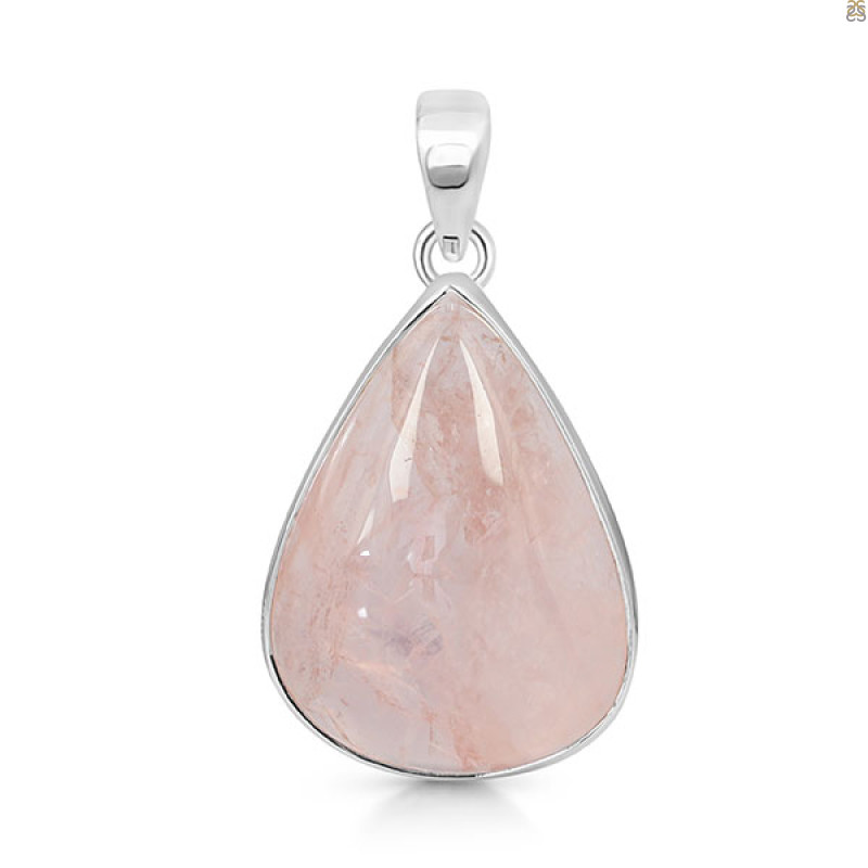 Rose Quartz Pendant-SP RSQ-1-334