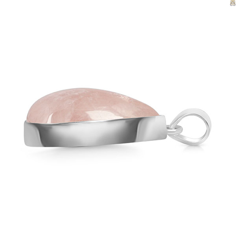 Rose Quartz Pendant-SP RSQ-1-334