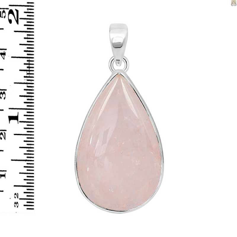 Rose Quartz Pendant-SP RSQ-1-335