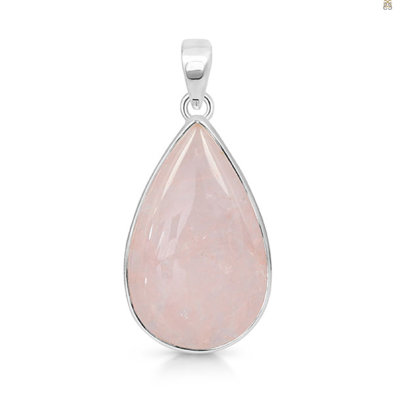 Rose Quartz Pendant-SP RSQ-1-335