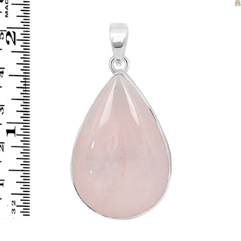 Rose Quartz Pendant-SP RSQ-1-336