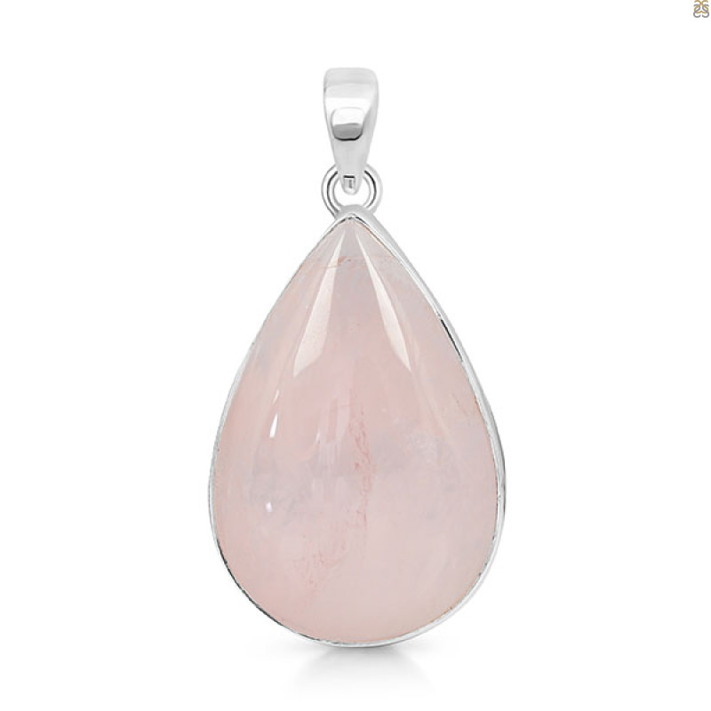 Rose Quartz Pendant-SP RSQ-1-336