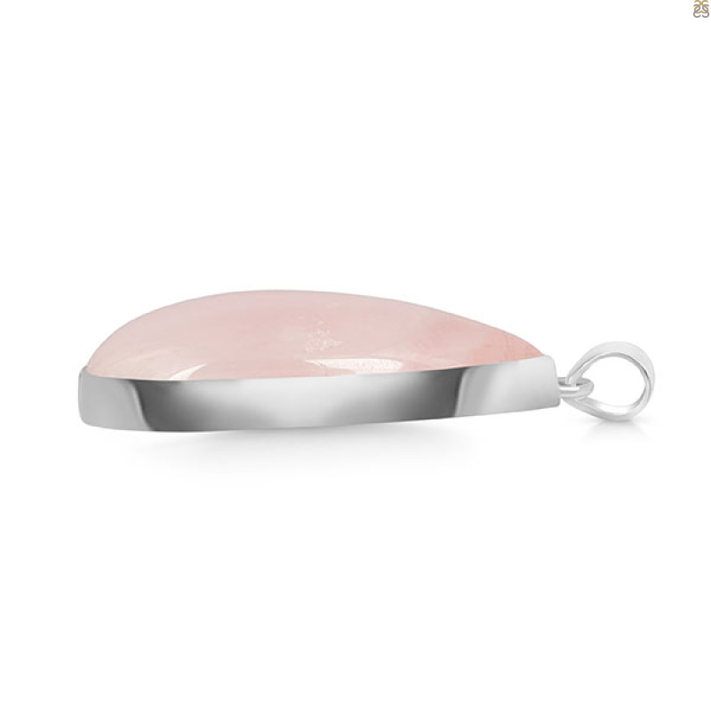 Rose Quartz Pendant-SP RSQ-1-336