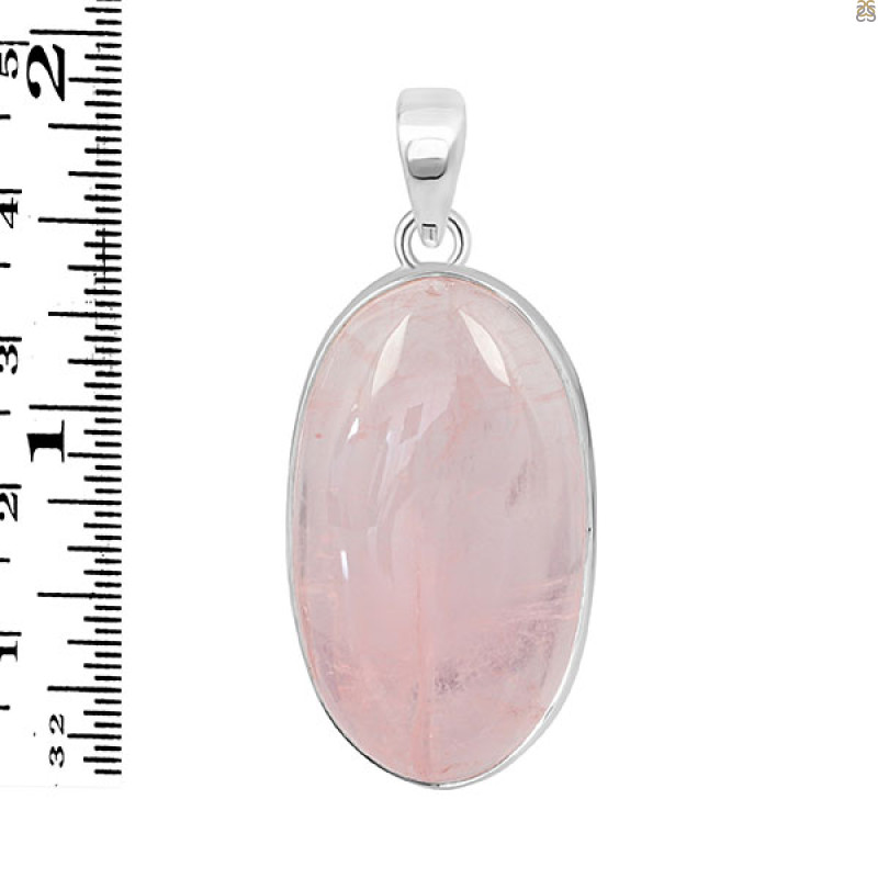 Rose Quartz Pendant-SP RSQ-1-339