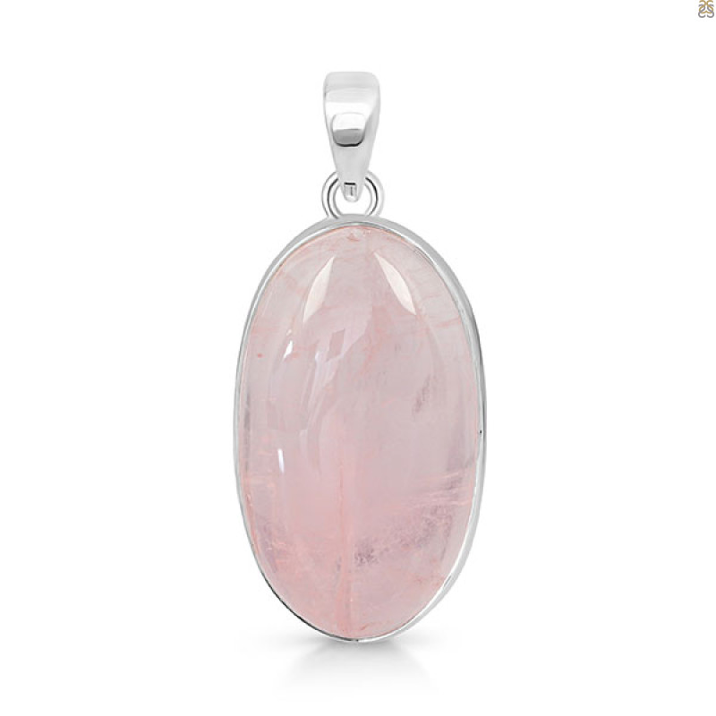Rose Quartz Pendant-SP RSQ-1-339