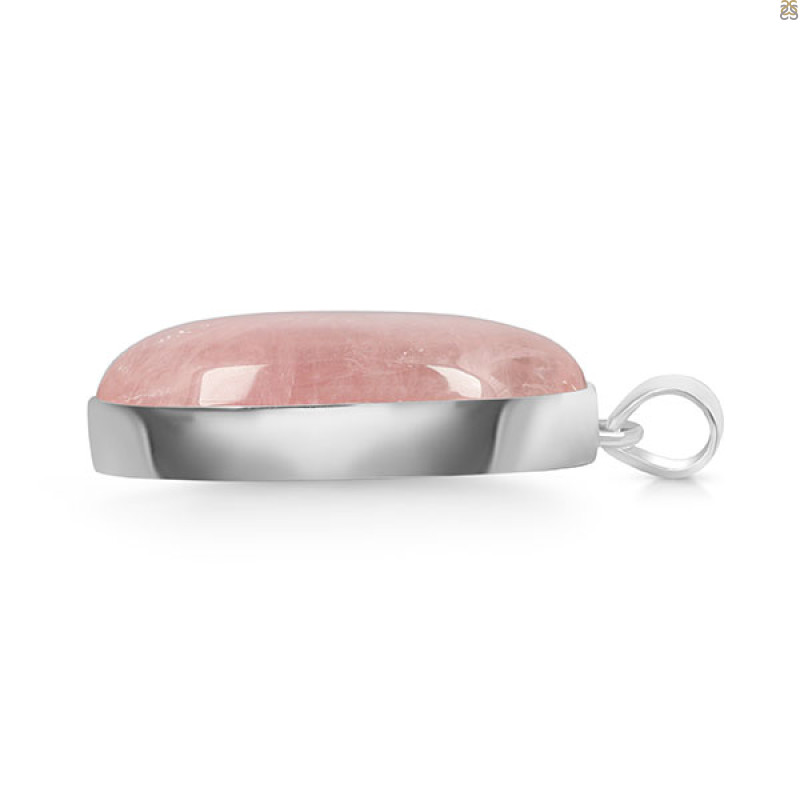 Rose Quartz Pendant-SP RSQ-1-339