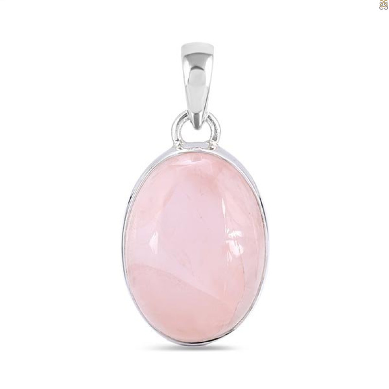 Rose Quartz Pendant-SP RSQ-1-84