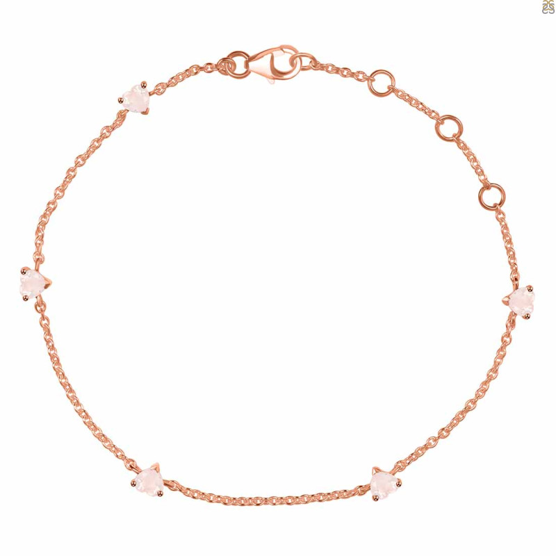 Rose Quartz Bracelet RSQ-RDB-169.