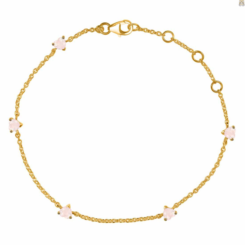 Rose Quartz Bracelet RSQ-RDB-169.