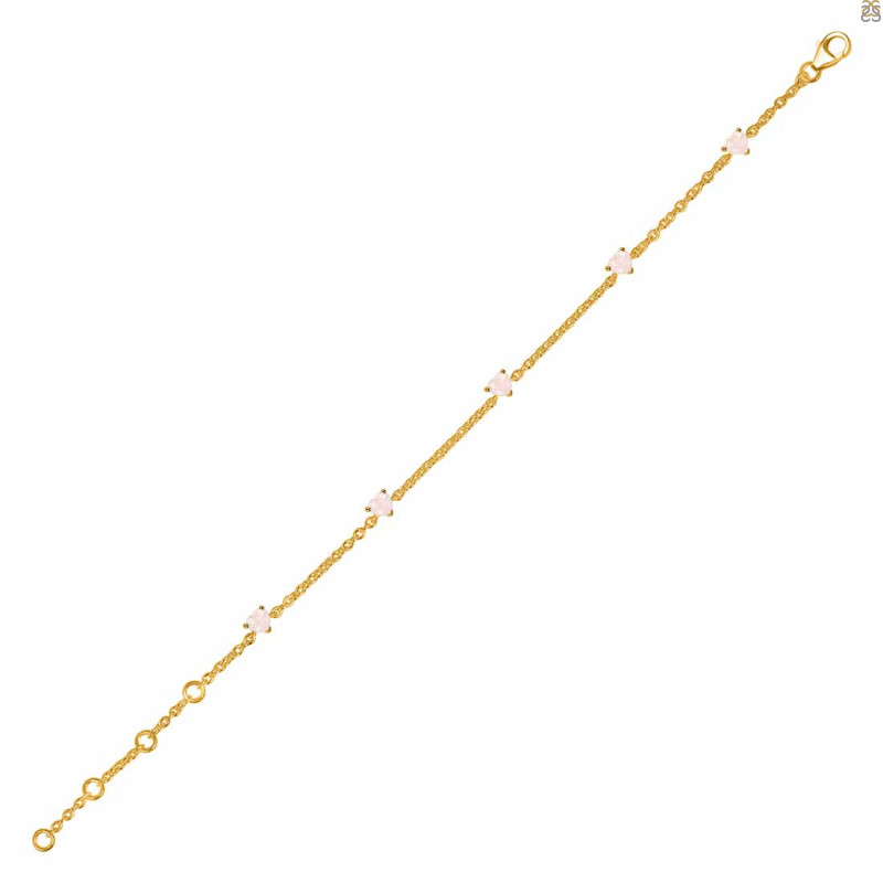 Rose Quartz Bracelet RSQ-RDB-169.