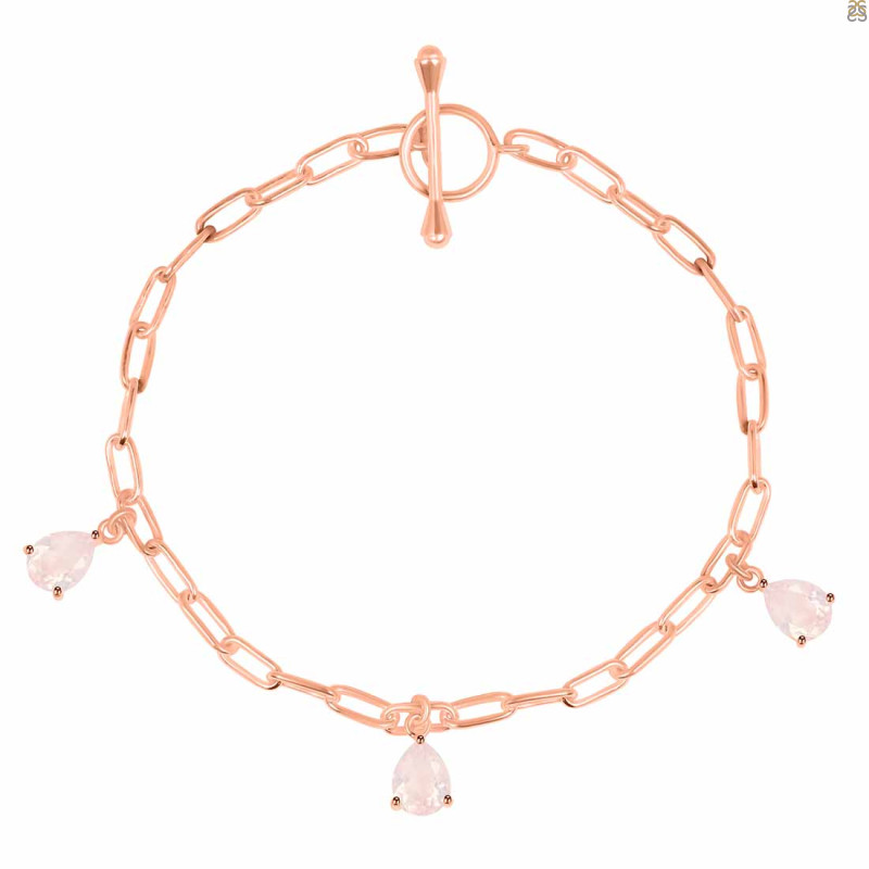 Rose Quartz Bracelet RSQ-RDB-171.