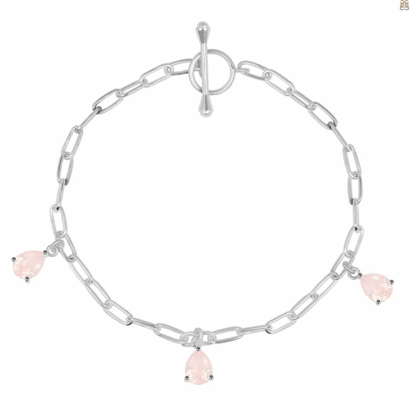 Rose Quartz Bracelet RSQ-RDB-171.