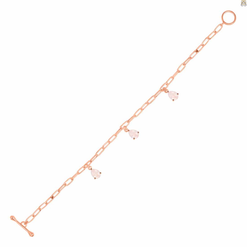 Rose Quartz Bracelet RSQ-RDB-171.