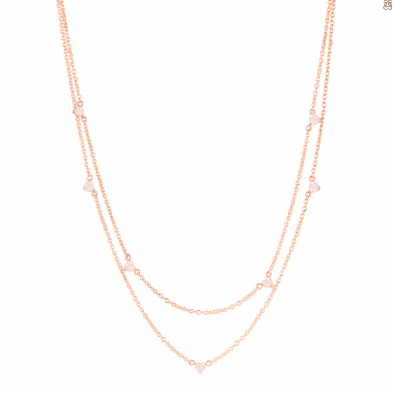 Rose Quartz Necklace RSQ-RDN-388.