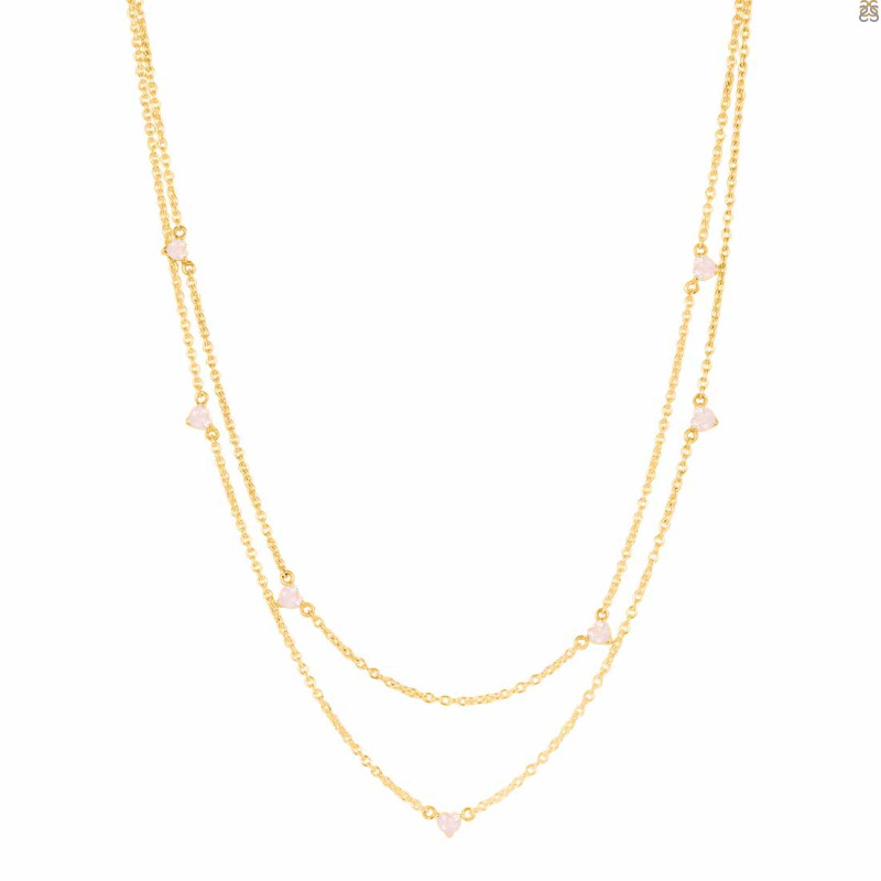 Rose Quartz Necklace RSQ-RDN-388.