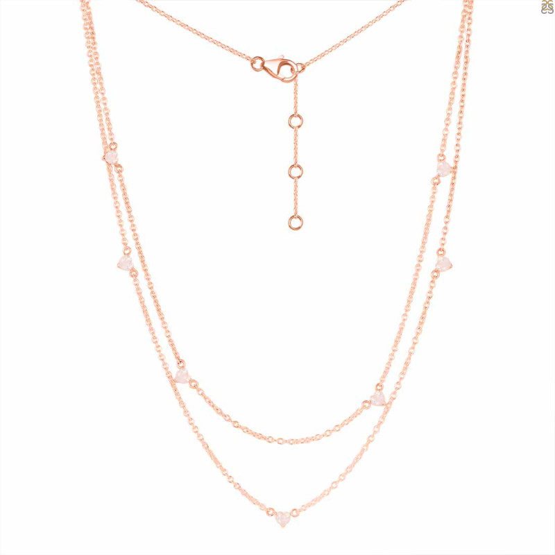 Rose Quartz Necklace RSQ-RDN-388.