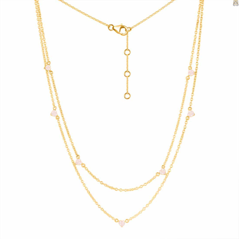 Rose Quartz Necklace RSQ-RDN-388.