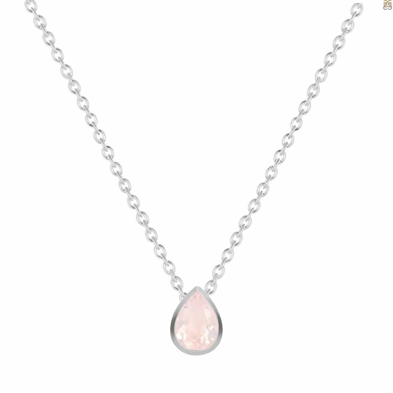Rose Quartz Necklace RSQ-RDN-451.