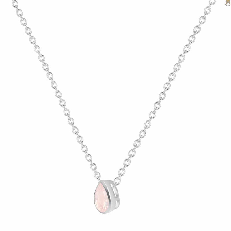Rose Quartz Necklace RSQ-RDN-451.