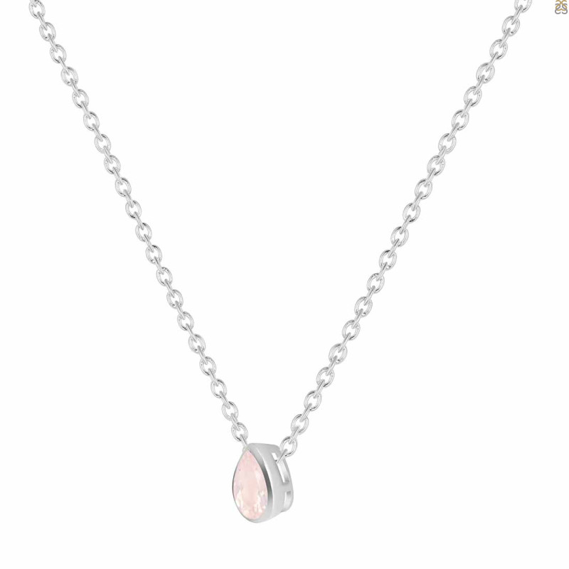 Rose Quartz Necklace RSQ-RDN-452.