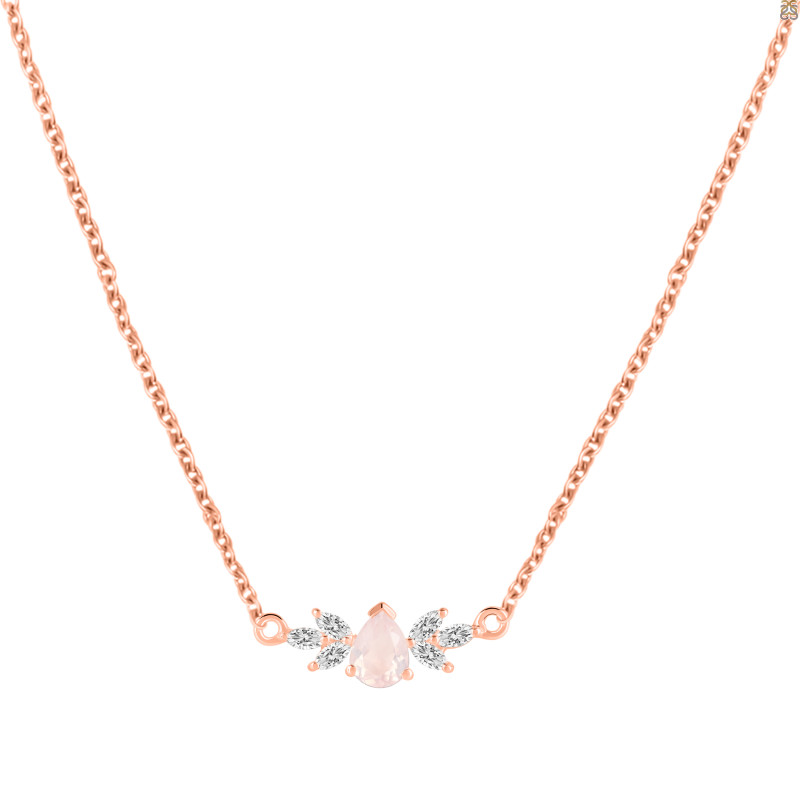 Rose Quartz Necklaces RSQ-RDN-471.