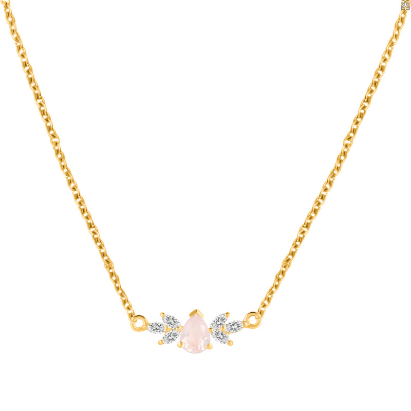 Rose Quartz Necklaces RSQ-RDN-471.