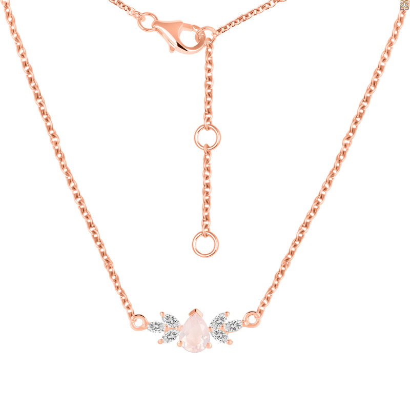 Rose Quartz Necklaces RSQ-RDN-471.