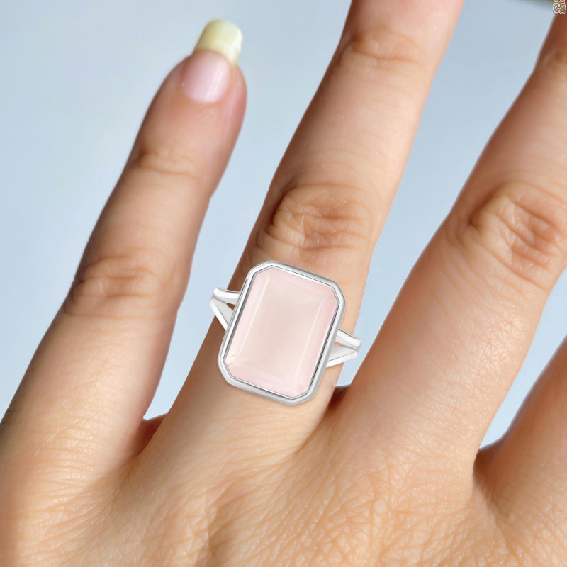 Rose Quartz Ring RSQ-RDR-1847.